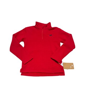 Bullseye Red Fleece 1/4 Zip