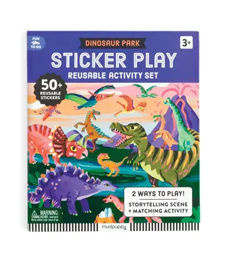hachette book group Dinosaur Park Reusable Activity Set