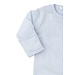 Kissy Kissy Kissy Classic Rib Footie w/Zip Lt. Blue