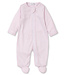 Kissy Classic Rib Footie w/Zip Pink