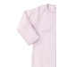 Kissy Classic Rib Footie w/Zip Pink