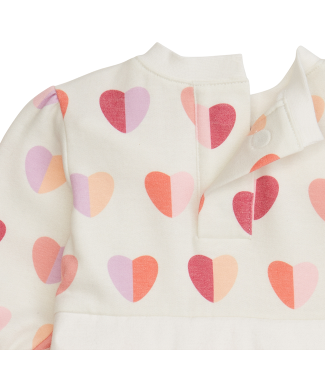 Magnetic Me Hearts Brushed Fleece Dress