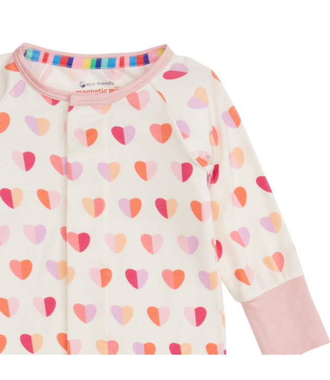 Magnetic Me Pink XOXO Modal Convertible Coverall