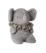 Maileg Elephant Plush, Big-Blue/Grey