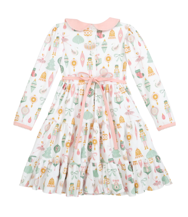 Bits & Baubles Knit Christmas Ornaments Twirl Dress