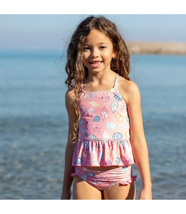 Pink Chicken Pink Seashells Joy Tankini