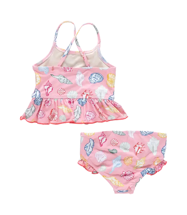 Pink Chicken Pink Seashells Joy Tankini
