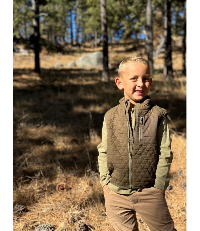 Me & Henry Olive Hunter Vest