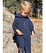 Me & Henry Navy Arctic Sherpa Romper