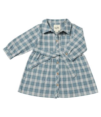 vignette Blue Plaid Amy Dress