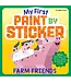 hachette book group Paint by Sticker Kids: Farm Friends