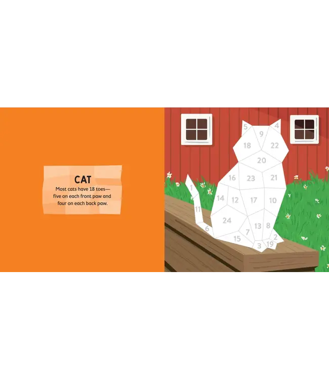 hachette book group Paint by Sticker Kids: Farm Friends