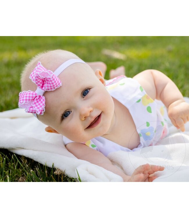 Wee Ones Add a Bow Elastic Babyband