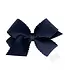 Wee Ones Medium Scalloped Edge Velvet Overlay Bow