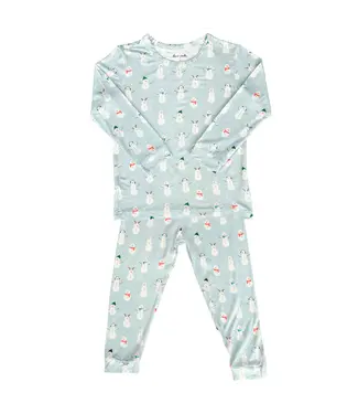 dear perli Frosted Friends PJ Set