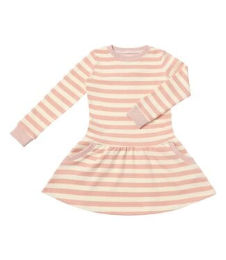 vignette Pink Stripe Lara Dress