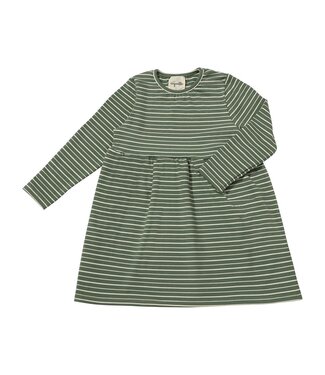 vignette Green Stripe Madigan Dress
