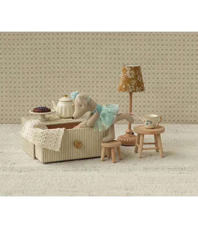 Maileg Dance Mouse in Daybed, Little Sister