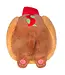 Mini Squishable Festive Dachshund Hot Dog