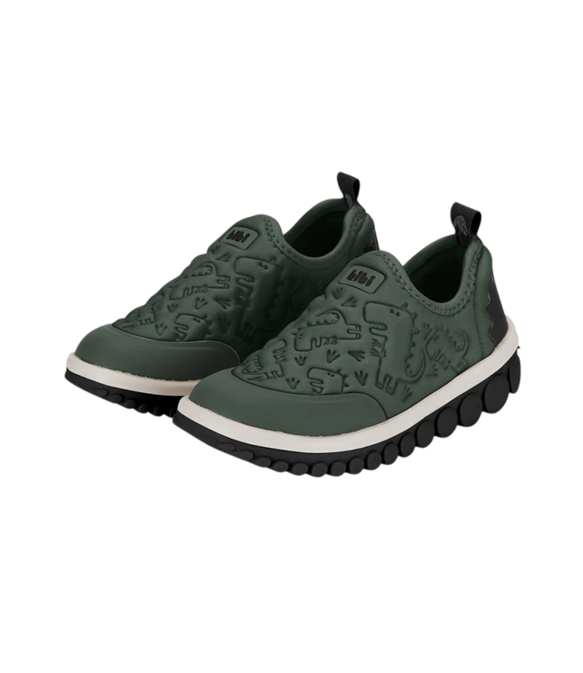 bibi Green Slip on Shoe