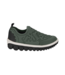 Green Slip on Shoe