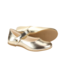bibi Gold Ballerina Shoe