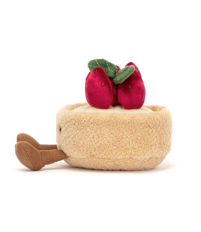 Jellycat Amuseables Fleurette Tarte Aux Fraises