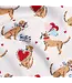 I Woof You Girls Ruffled Jammies