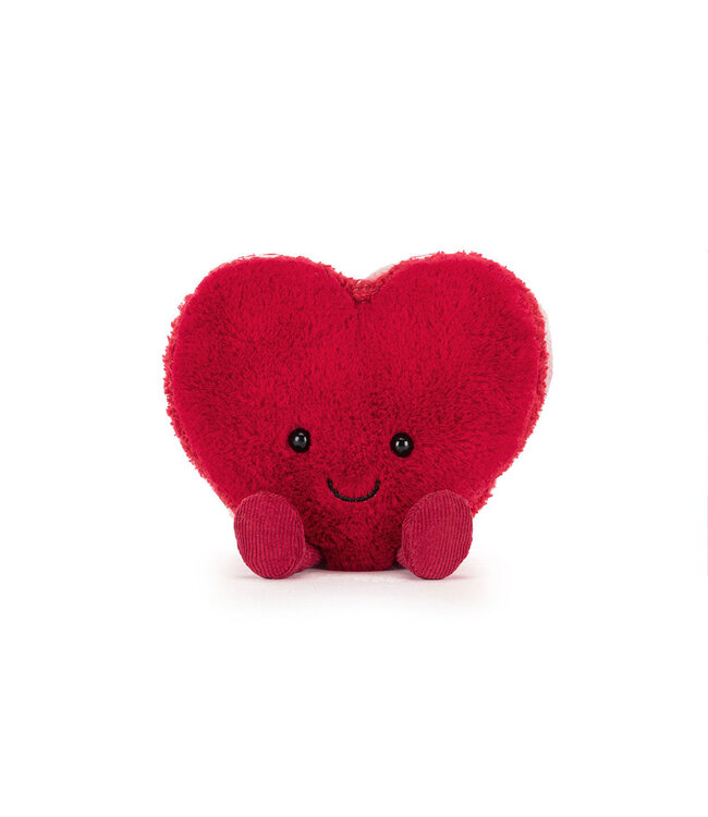 Jellycat Amuseables Arlette Heart Macaron-Red