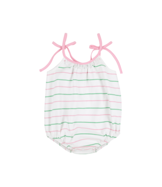 Beaufort Bonnet Tradd Street Stripe/Pink Junie B Bubble