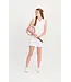 Beaufort Bonnet Tradd Street Stripe/Pink Maude's Sleeveless Polo Derss