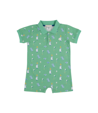 Beaufort Bonnet Clubhouse Couture/Blue Sir Propers Romper