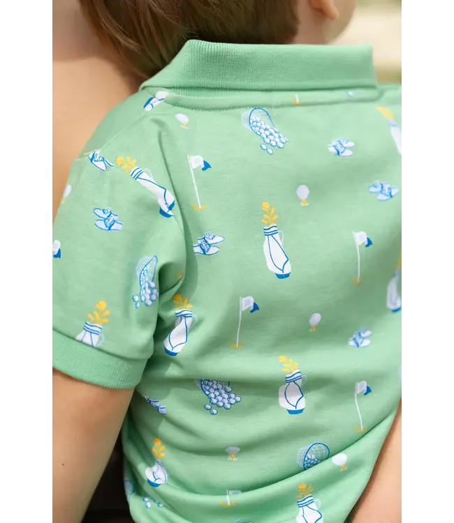 Beaufort Bonnet Clubhouse Couture/Blue Sir Propers Romper