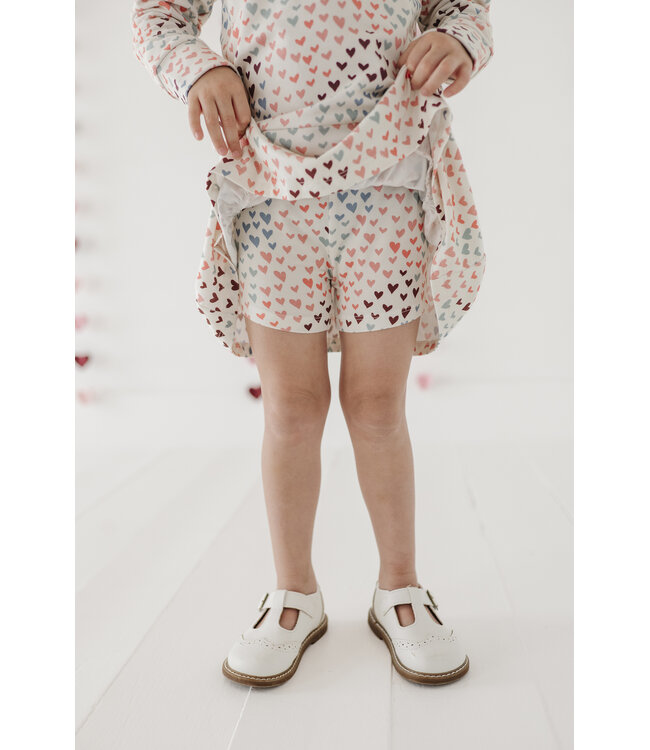Rainbow Hearts Skort