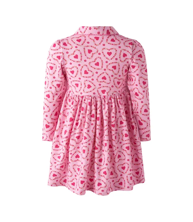 Rachel Riley Floral Heart Jersey Dress