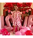 Scatter Heart Button-Front Dress