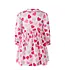 Scatter Heart Button-Front Dress