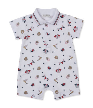 Kissy Kissy Fly Ball Short Playsuit