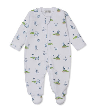 Kissy Kissy Blue Golf Championship Zip Footie