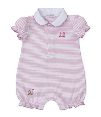 Kissy Kissy Pink Golf Championship Short Playsuit