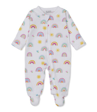 Kissy Kissy Rainbow Sunshine Zip Footie