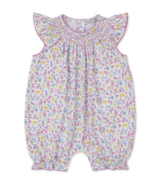 Kissy Kissy Pastel Gardens Short Smock Playsuit