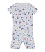 Kissy Kissy Blue Tropical Whales PJs