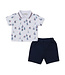 Kissy Kissy Red/White/Blue Regatta Bermuda Set