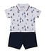 Kissy Kissy Red/White/Blue Regatta Bermuda Set