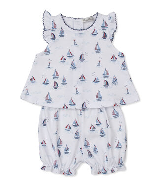 Kissy Kissy Red/White/Blue Regatta Sunsuit