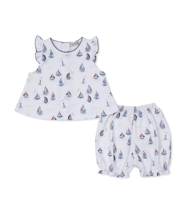 Kissy Kissy Red/White/Blue Regatta Sunsuit