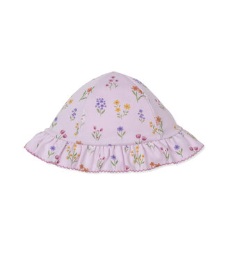 Kissy Kissy Pink Summer Wildflowers Floppy Hat