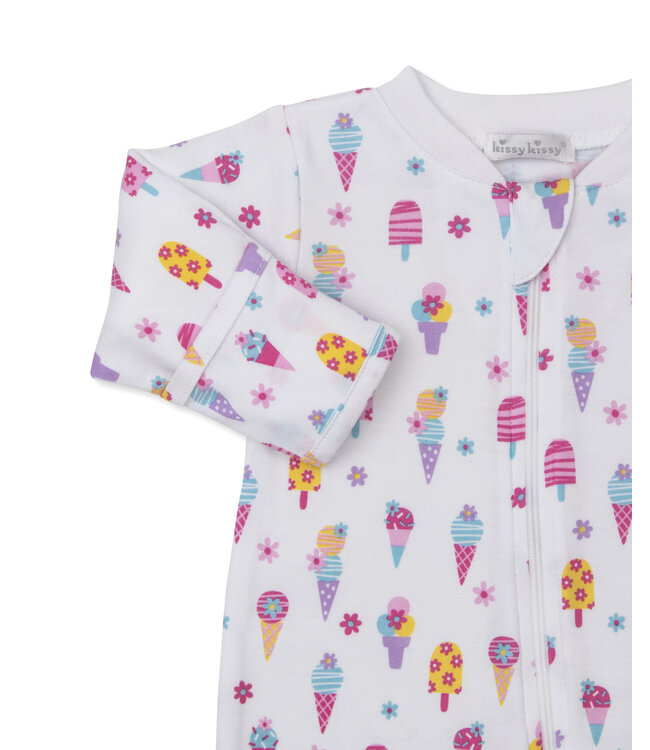 Kissy Kissy Popsicle Fun Zip Footie