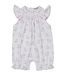 Kissy Kissy Pink Springtime Bunny Fun Smock Short Playsuit
